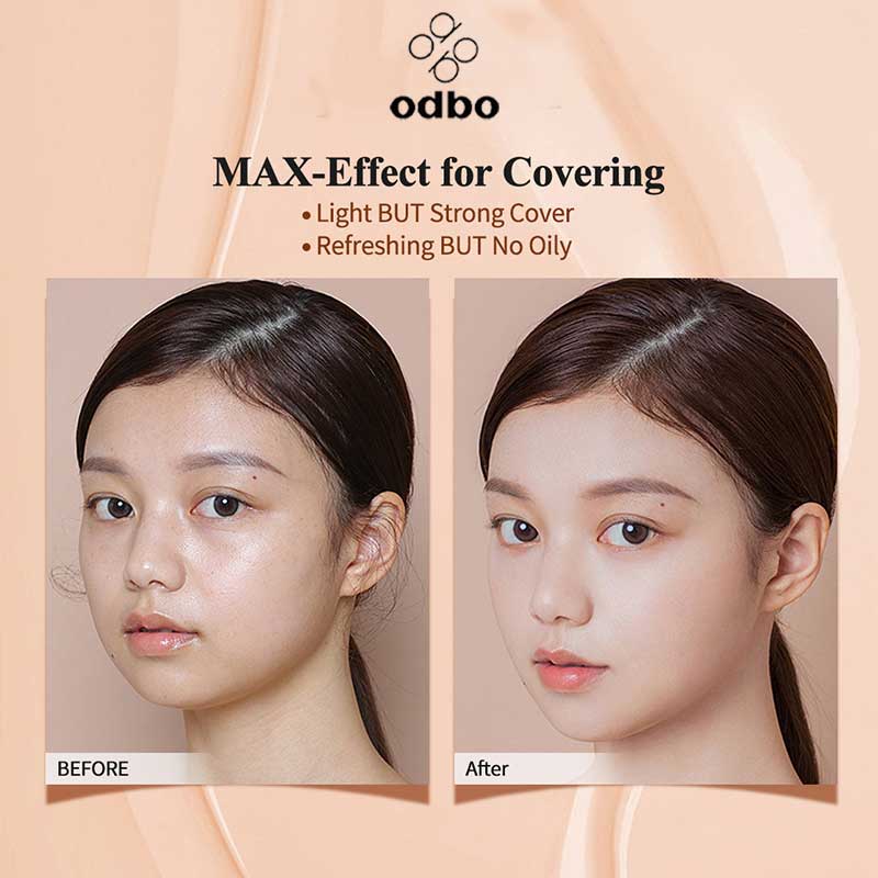 Odbo waterproof BB Air Cushion Foundation 02-Ivory | 20g