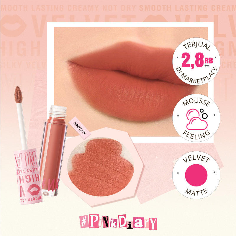 Pinkflash Silky Velvet Lip Cream PF-L04 PK03