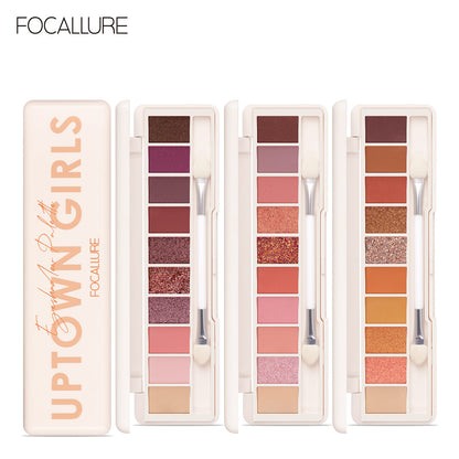 Focallure 10 Color Eyeshadow Palette FA158 #03