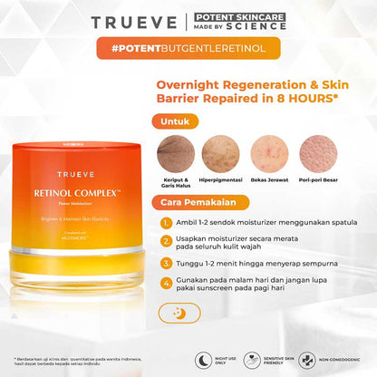 TRUEVE Retinol Complex Power Moisturizer | 30 gr