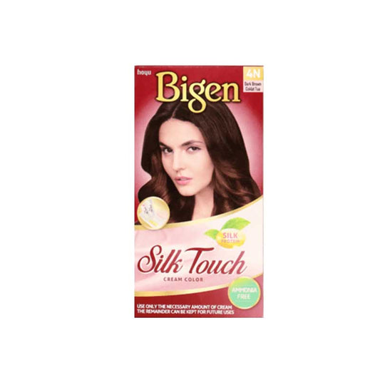 Bigen Silk Touch Cream Color 4N Dark Brown | 20g