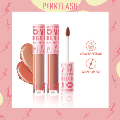 Pinkflash Silky Velvet Lip Cream PF-L04 NU01