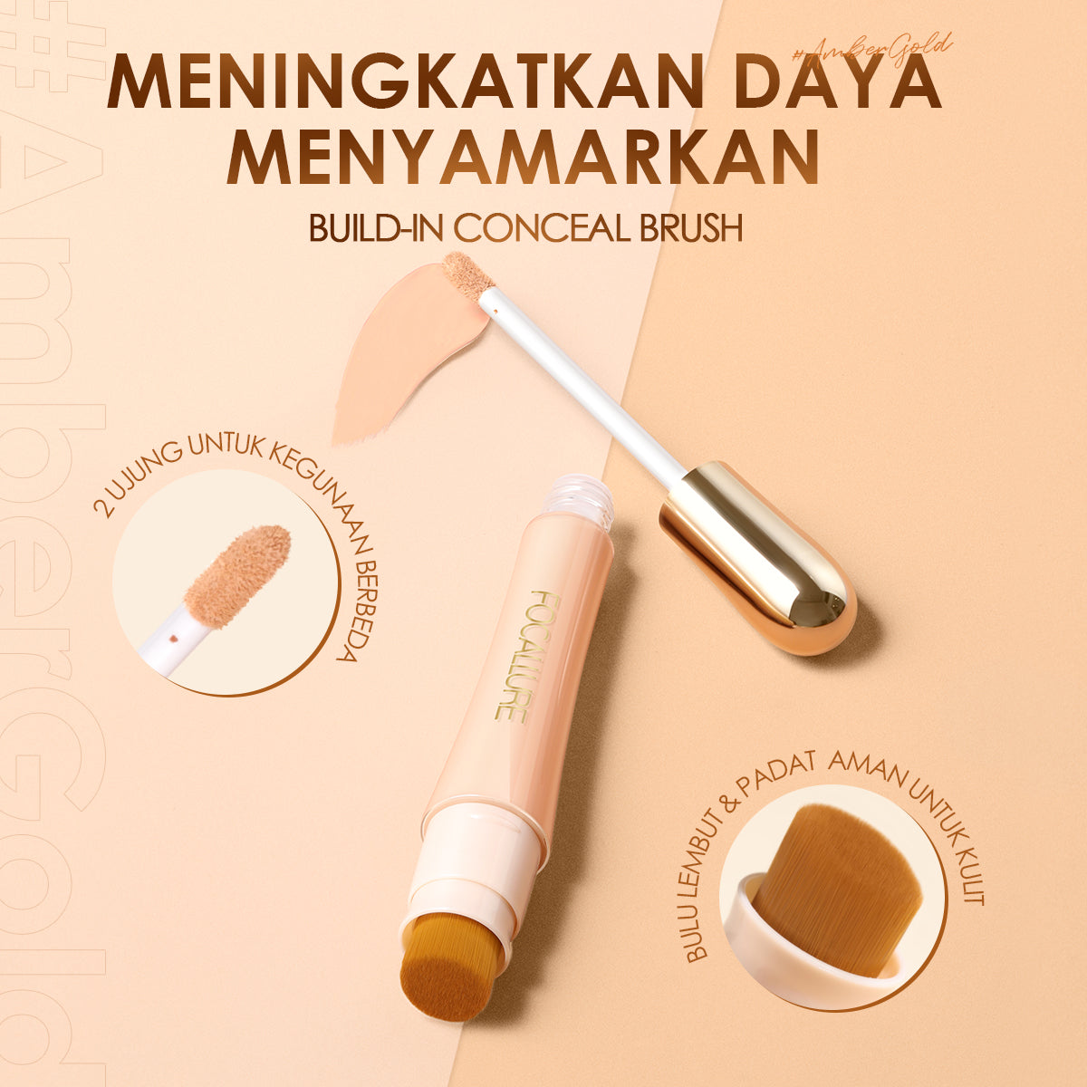 FOCALLURE SOFT MATTE COMPLETE CONCEALER FA230-04