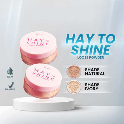 Ms Glow Hay To Shine Loose Powder Natural 12.5g