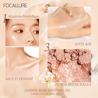 Focallure Shimmering Skin Pressed Highlighter FA234 #HM01