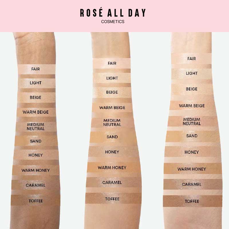 ROSE ALL DAY The Realest Lightweight Skin Tint - Sand