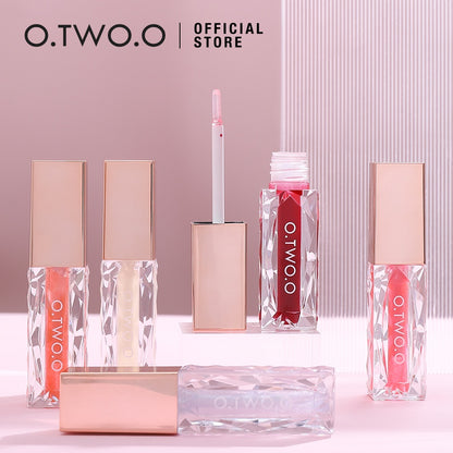 O.TWO.O Clear Cristal Berry lipgloss lipstic 04 chiled peach