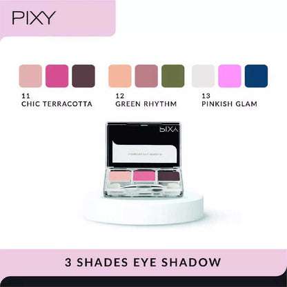 Pixy 3Shades Eyeshadow Pinkish Glam | 3.75 g