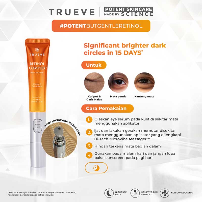 TRUEVE Retinol Complex Power Eye Serum | 10 ml