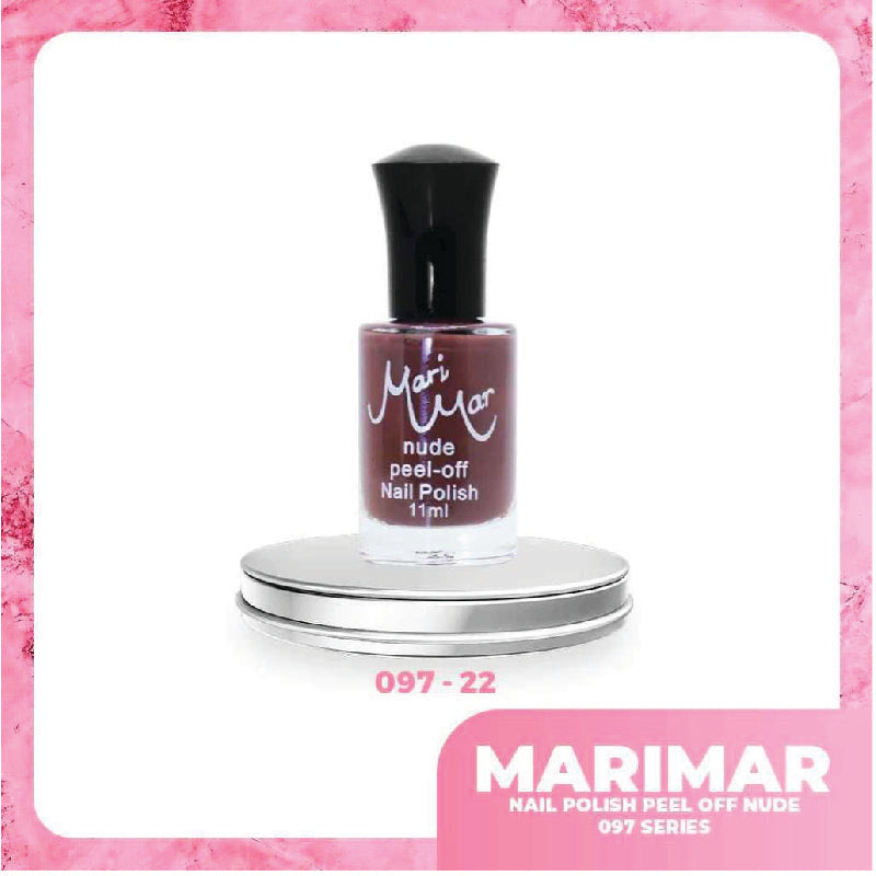 Marimar Nail Polish Kode : 097 Peel Off Nude isi 12 | 96 ml