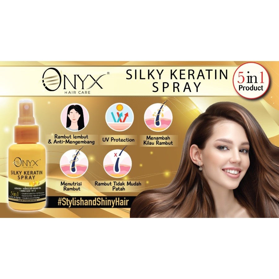 Onyx Silky Keratin Spray | 50 ml