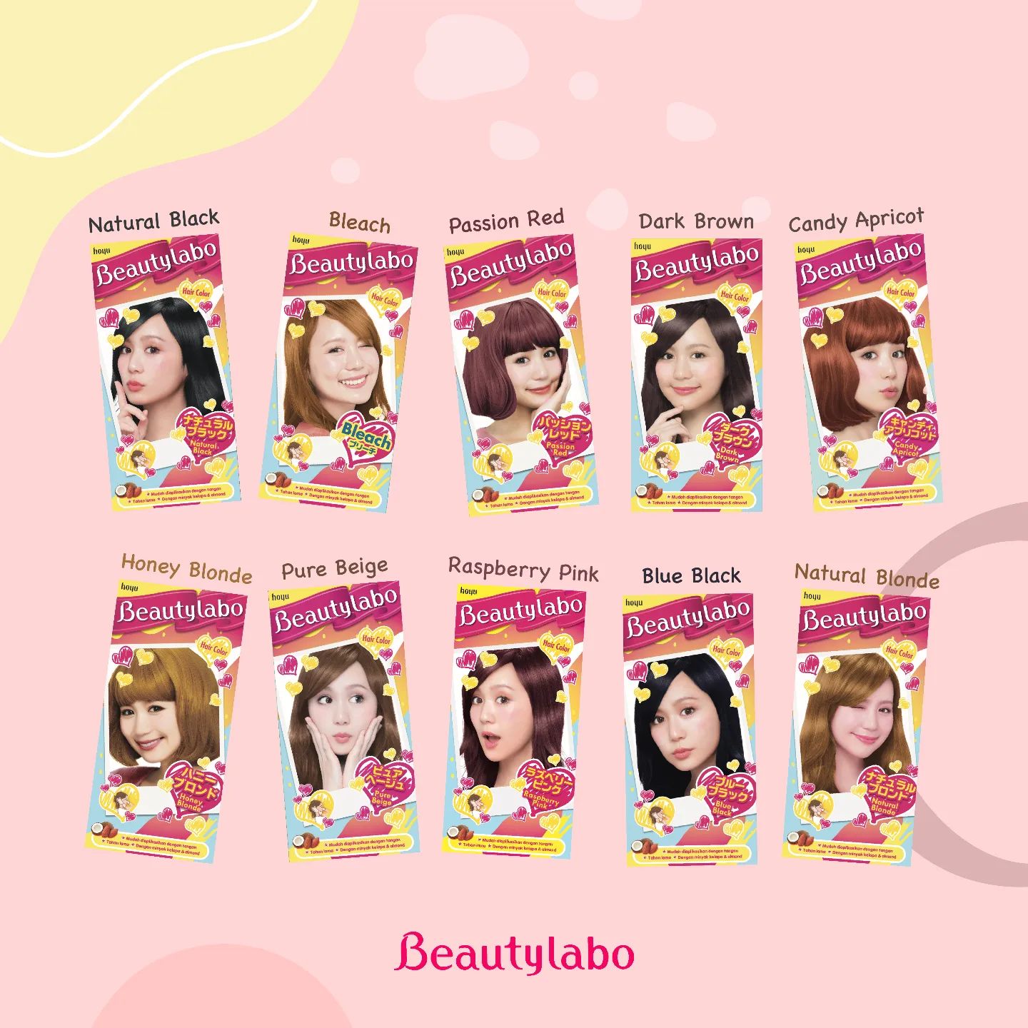 Beautylabo Hair Color WR8 Wine Red | 100g