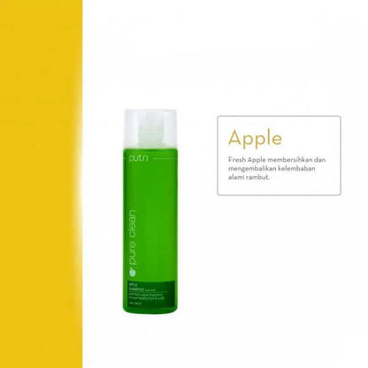 Putri Apple Shampoo (Normal) With Fresh Apple Fragrance 450ml