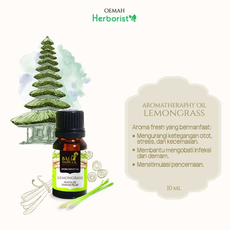 Bali Dancer Aromatherapy Lemongrass | 10ml