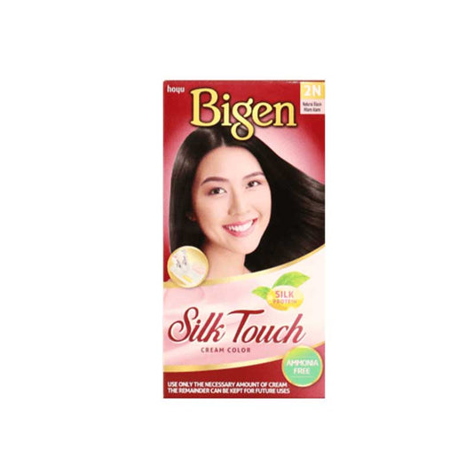 Bigen Silk Touch Cream Color 2N Natural Black | 20g