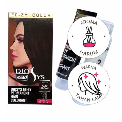 Diosys Hair Colour 03 Dark Brown | 100 ml