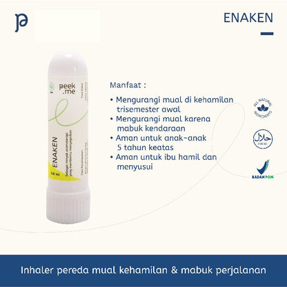 Peek Me Naturals Inhaler Enaken | 0.6 ml