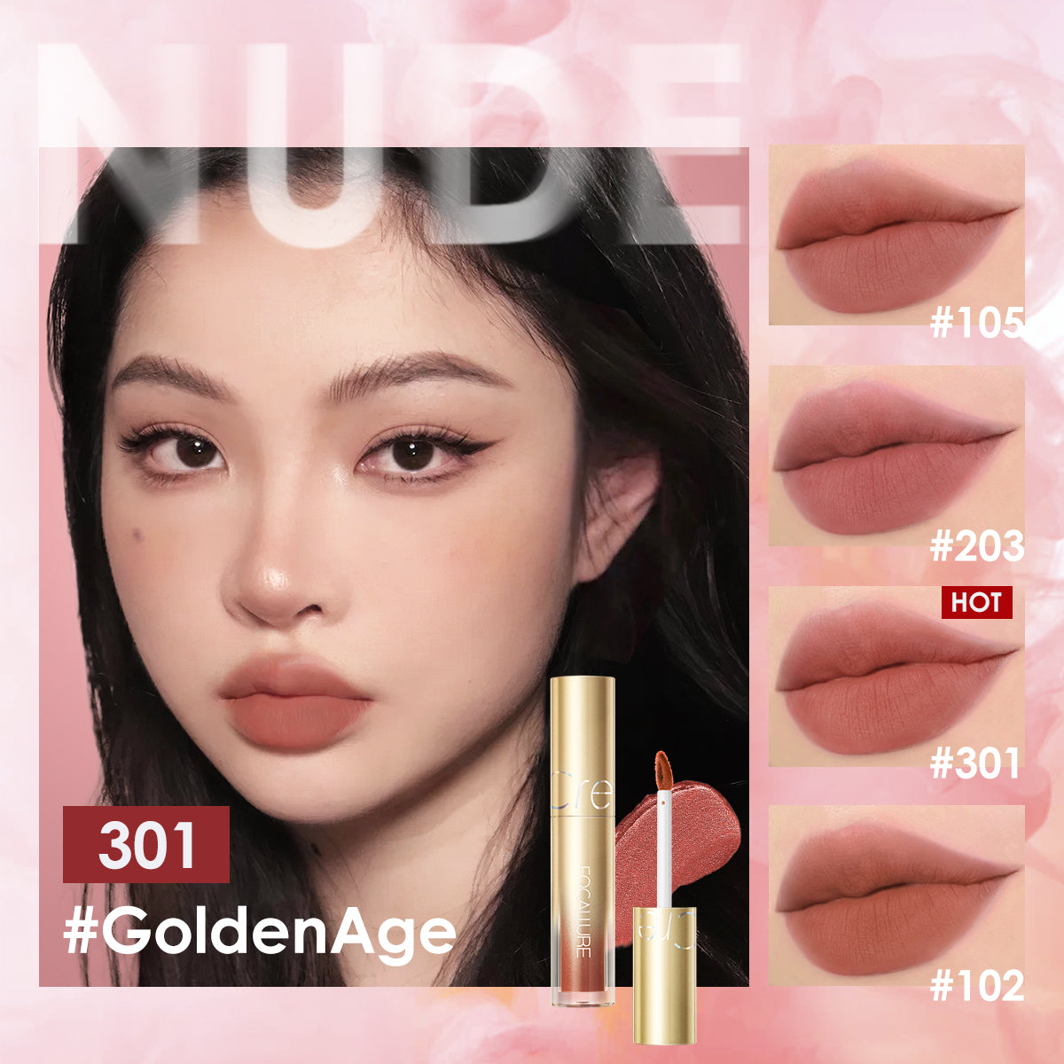 Focallure Silky Lip Cream FA344 #102