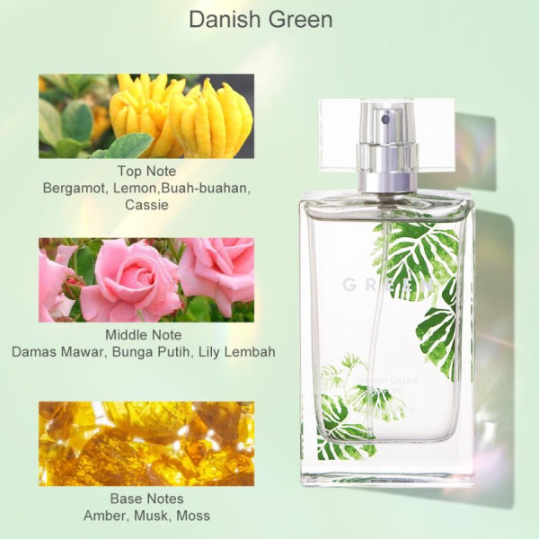 Miniso Women'S Parfume Danish Green EDT | 50ml