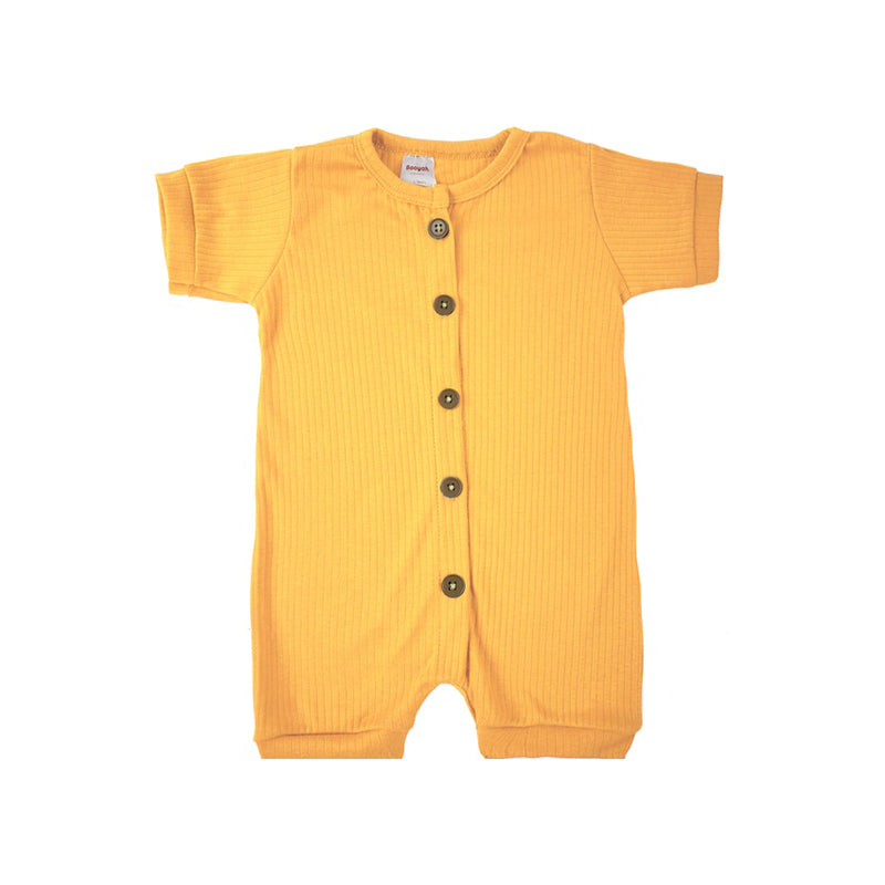 Booyah Baby & Kids Baju Bayi - Kejora Playsuit Banana (0-3 Month)