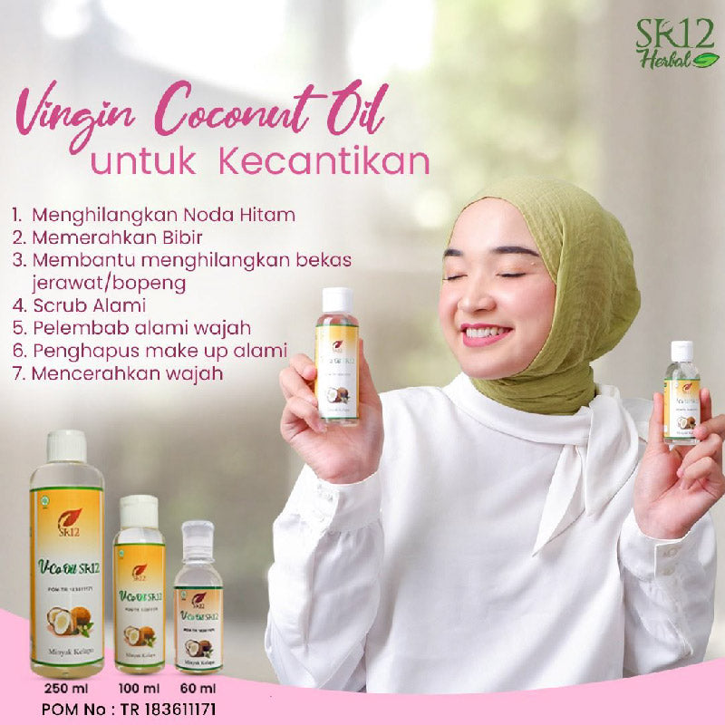 SR12 VCO Oil Minyak Kelapa Murni | 60ml