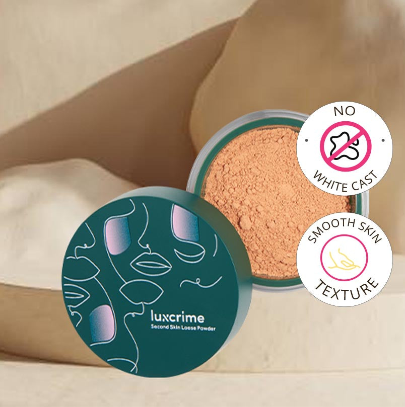 Luxcrime 2nd Skin Loose Powder - Translucent Deep