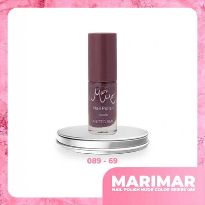 Marimar Nail Polish Kode : 089 Nude Color isi 12 | 96 ml