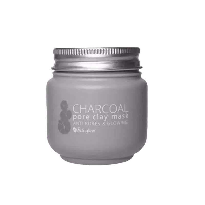 Ms Glow Charcoal Clay Mask 100g