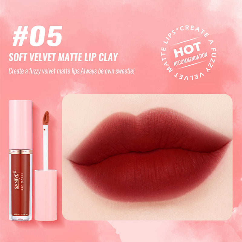 SANIYE Lip Matte Fashion Lady Non-stick Lip Gloss L1180 #05