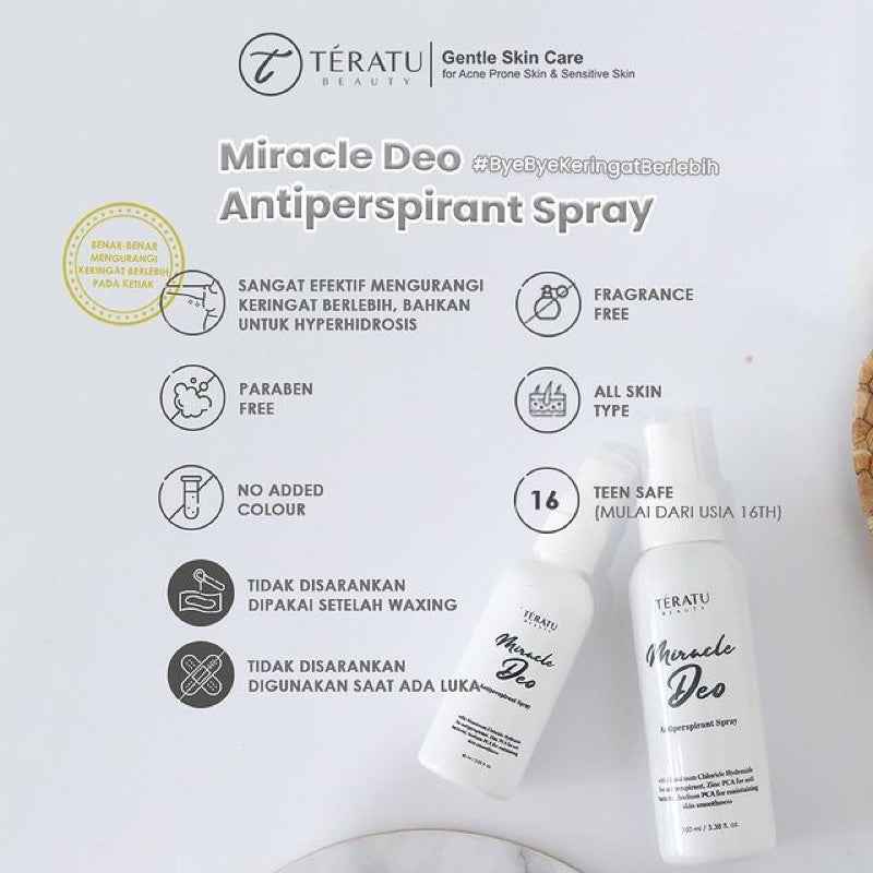 TERATU BEAUTY Miracle Deo Spray 100ml