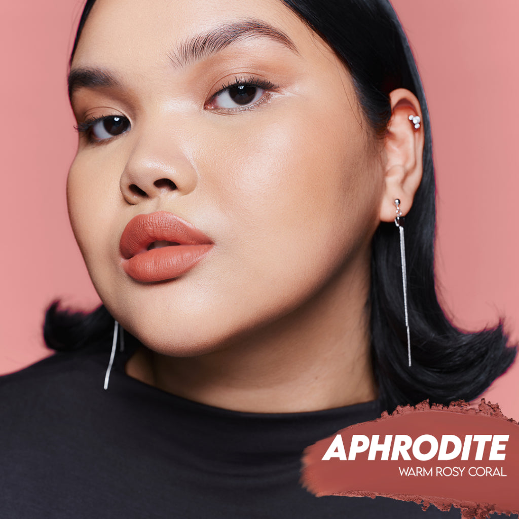 LUXCRIME Matte- Nificent Power Stain Lipstick - Aphrodite