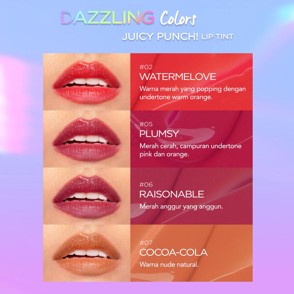 DAZZLE ME Juicy Punch! Lip Tint 02 Watermelove