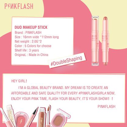 PINKFLASH DUO MAKEUP STICK PF-F21 - BH02