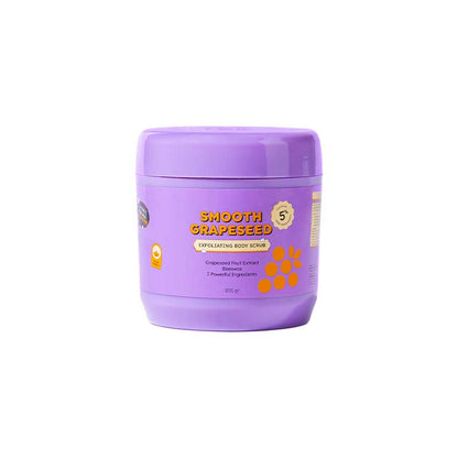 Naturally Speaking Smooth Grapeseed Exfoliating Body Scrub | 200 g