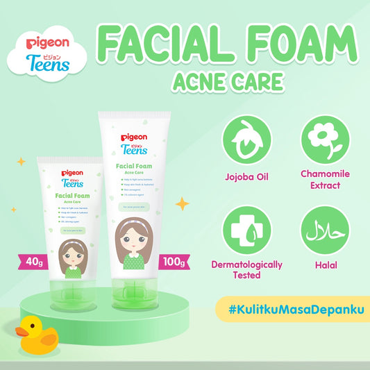 PIGEON TEENS Facial Foam Acne Care | 40 gr