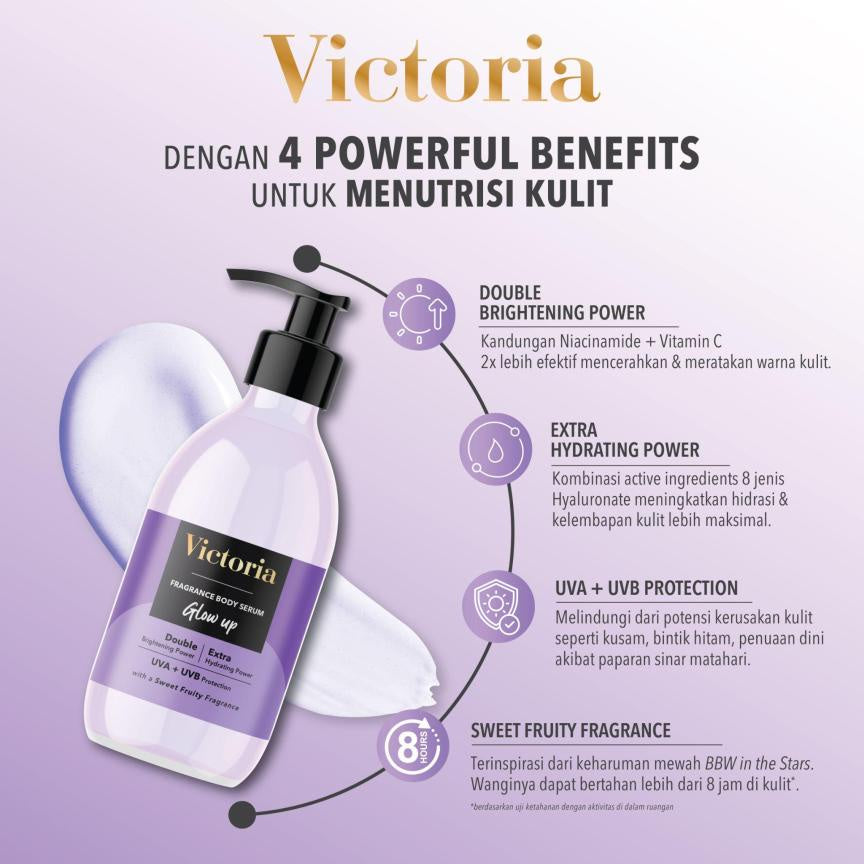 Victoria Fragrance Body Serum Glow Up | 300 ml