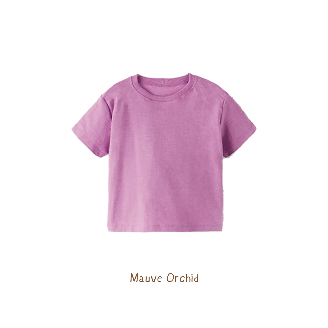 Booyah Baby & Kids Kaos Anak - Basic Tee Mauve Orchid (1 Years)