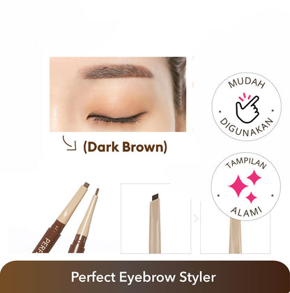 MISSHA Perfect Eyebrow Styler (Dark Brown)