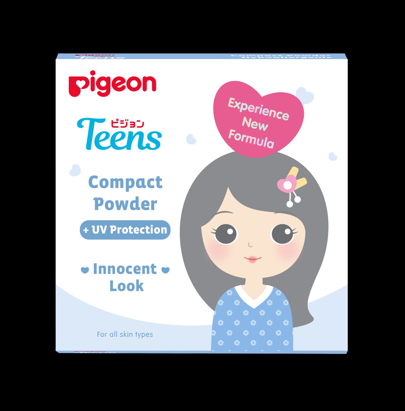 Pigeon Teens Compact Powder + UV Beige | 14 g