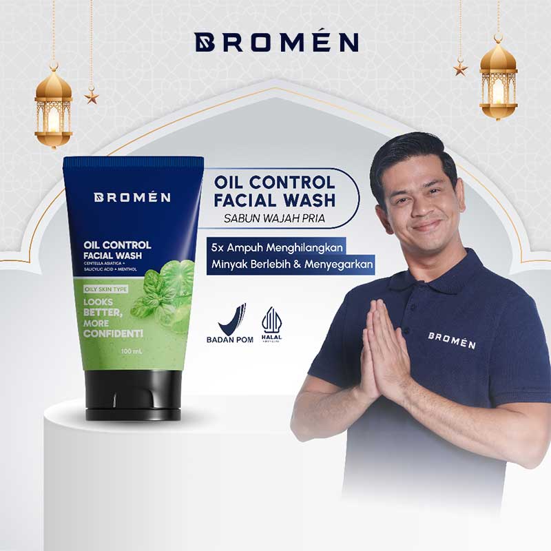 BROMEN Oil Control Facial Wash 100ml