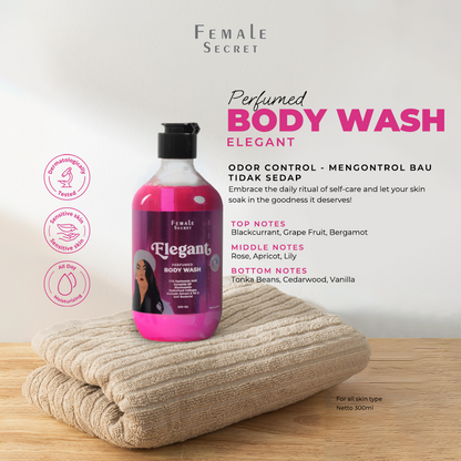 Female Secret Elegant Perfumed Body Wash | 300ml