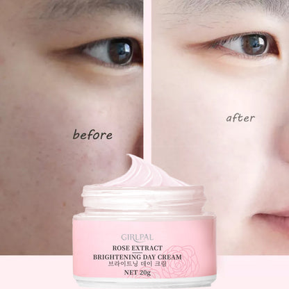 Girlpal Rose Brightening Day Cream Vitamin C + Niacinamide | 20 g