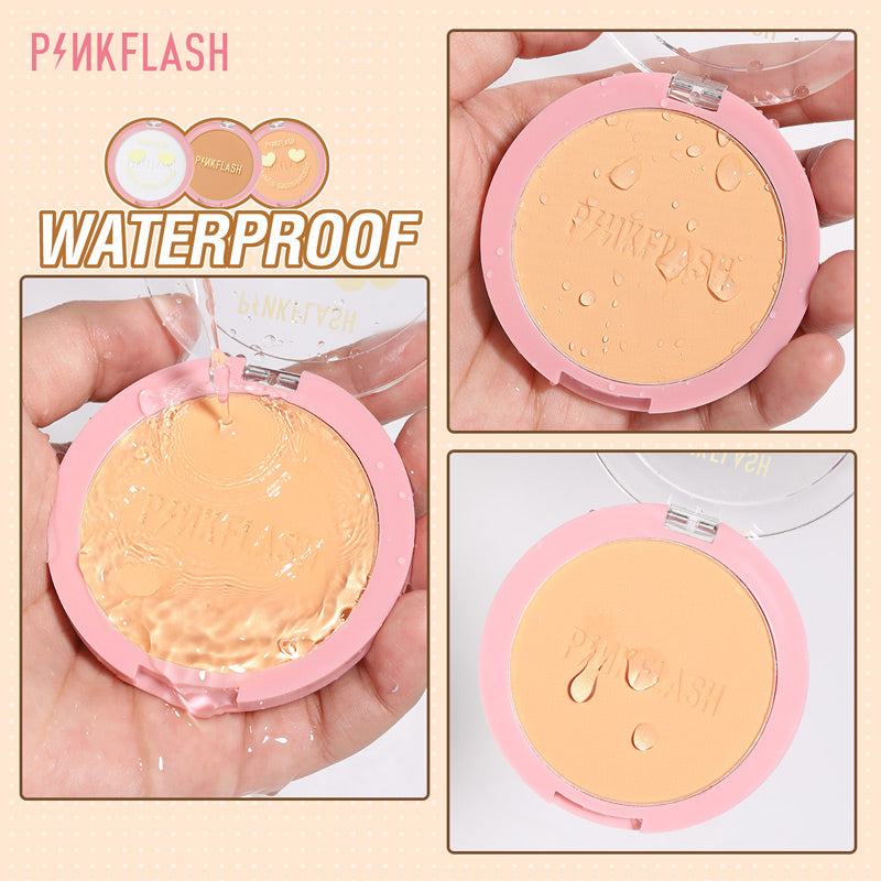 Pinkflash F08 Lasting Matte Pressed Powder #000