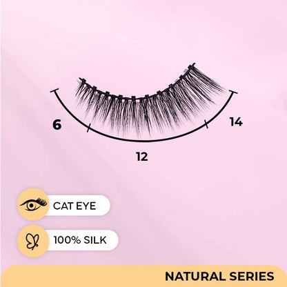 Yvenetic Magnetic Eyelash Lavish (Natural Series) 0.5g