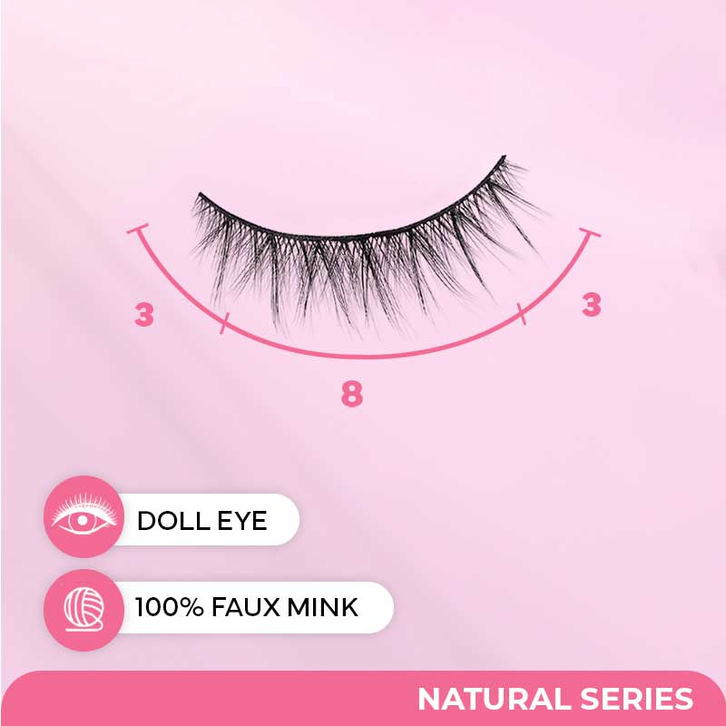 Yvenetic Magnetic Eyelash Viral (Natural Series) 0.5g