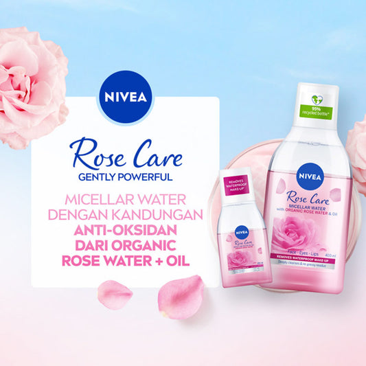 NIVEA Face Care Micellar Water Rose Care Bi-phase 400ml