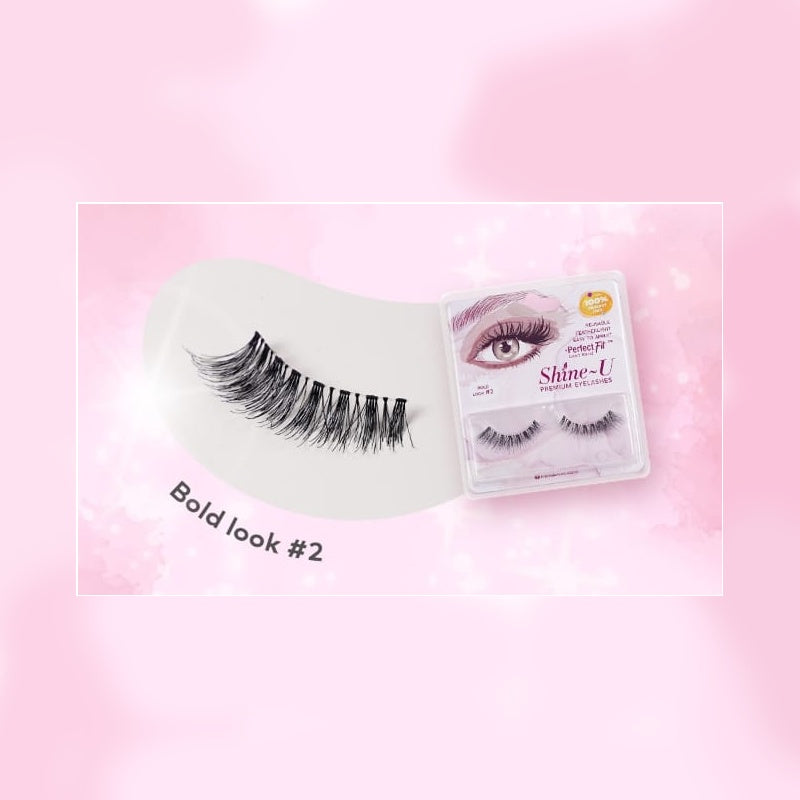 Shine-U Premium Eyelashes â Bold Look 1 #BL2