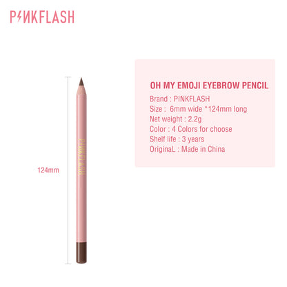 Pinkflash E02 Waterproof Easy Eyebrow Pencil - 03 Chocolate Brown