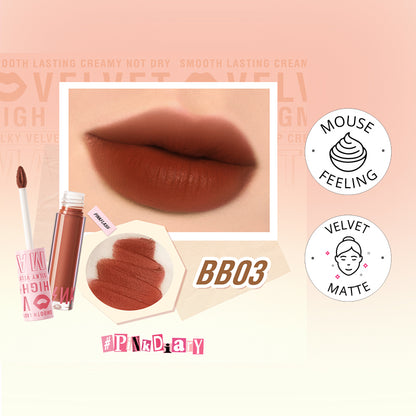 Pinkflash Silky Velvet Lip Cream PF-L04 BB03