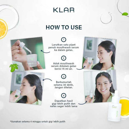 Klar Oral Mouthwash Serum | 30ml